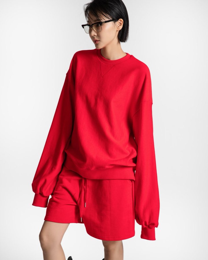 Paper Moon - Korean Women Fashion - #womensfashion - Heritage Sweat Short - 6
