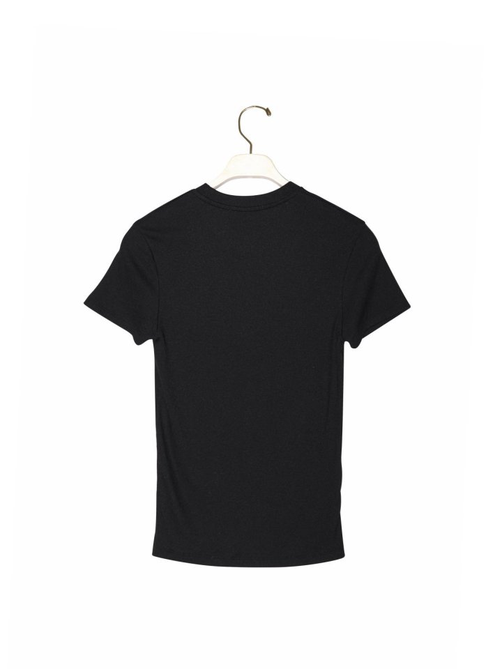 Paper Moon - Korean Women Fashion - #womensfashion - Ribbed Slim Crewneck Basic Tee - 3