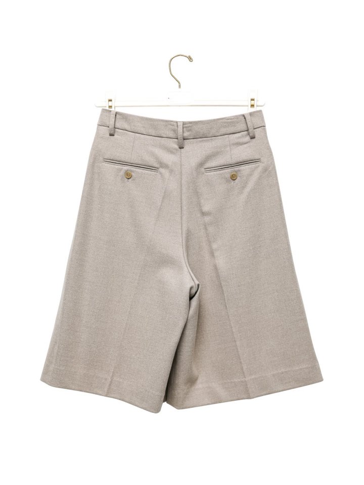Paper Moon - Korean Women Fashion - #womensfashion - Flannel Wool Set - Up Bermuda Pants - 6