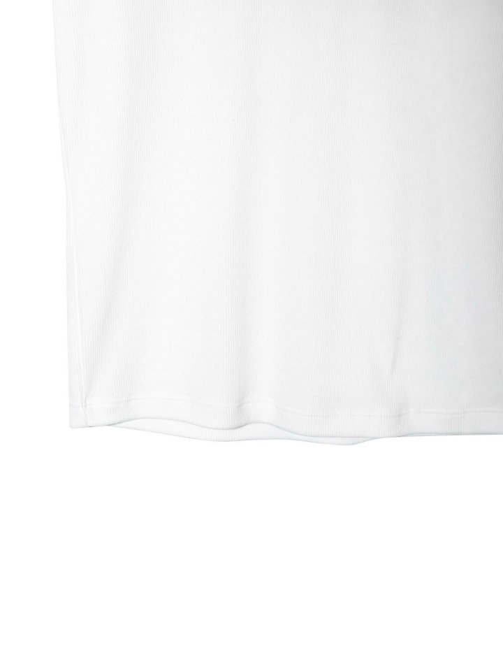 Paper Moon - Korean Women Fashion - #womensfashion - Ribbed Slim Crewneck Basic Tee - 9