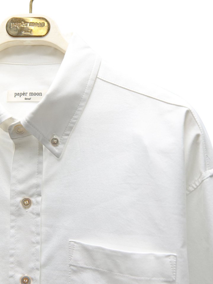 Paper Moon - Korean Women Fashion - #womensfashion - Classic Oxford Cotton Button Down Shirt - 11