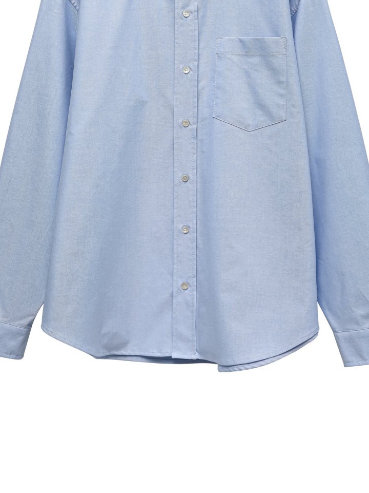 Paper Moon - Korean Women Fashion - #womensfashion - Classic Oxford Cotton Button Down Shirt - 9