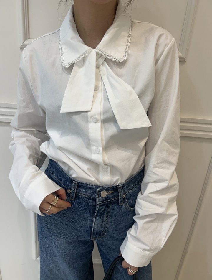 Pearls room - Korean Women Fashion - #momslook - Celi Blouse - 2