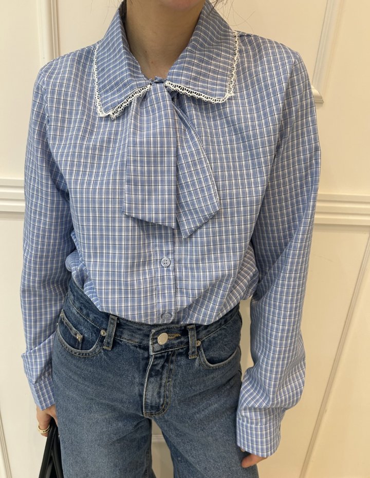 Pearls room - Korean Women Fashion - #momslook - Celi Blouse - 6