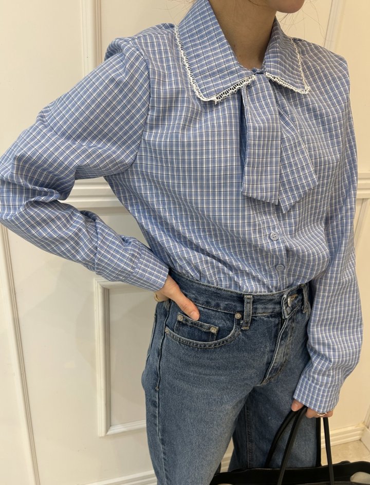 Pearls room - Korean Women Fashion - #momslook - Celi Blouse - 8