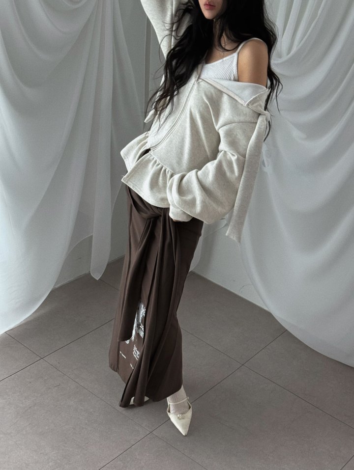 Buffett Hood Zip-Up by Rare Closet for Women - view 12