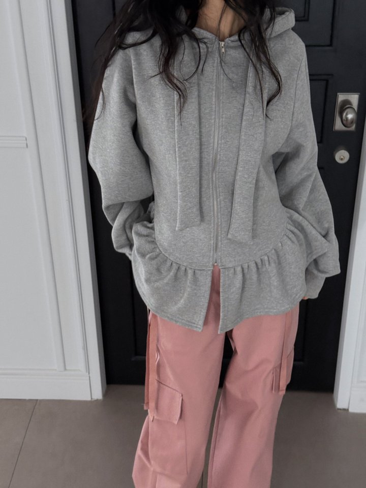 Buffett Hood Zip-Up by Rare Closet for Women - view 2