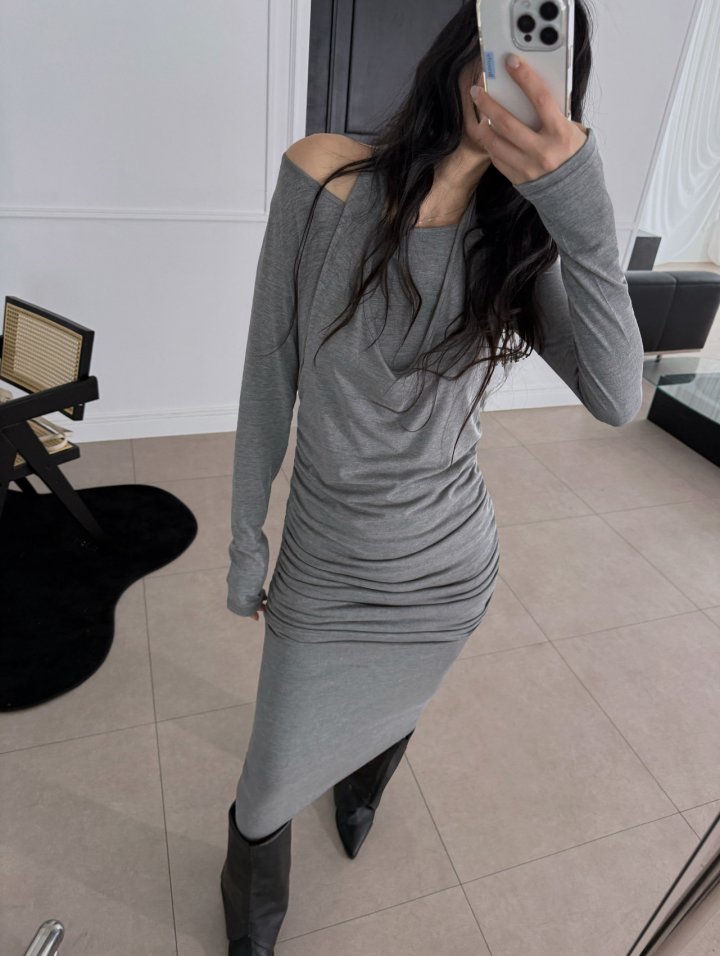 Drape Flare One-piece by Rare Closet for Women - view 10