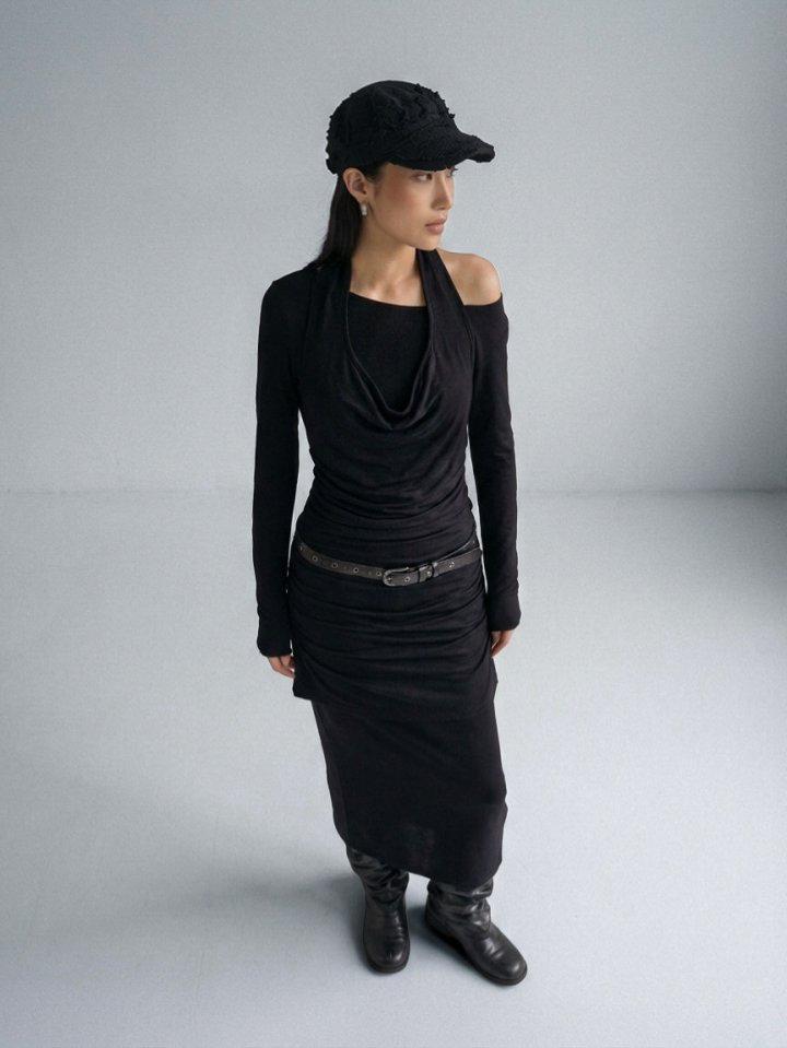 Drape Flare One-piece by Rare Closet for Women - view 6