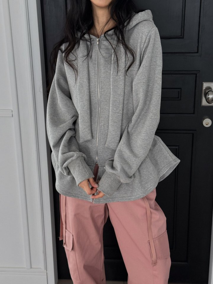 Buffett Hood Zip-Up by Rare Closet for Women - view 3