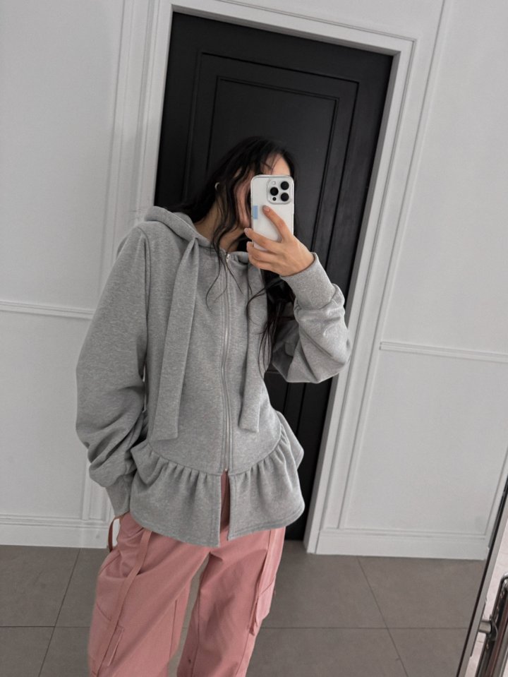 Buffett Hood Zip-Up by Rare Closet for Women - view 5