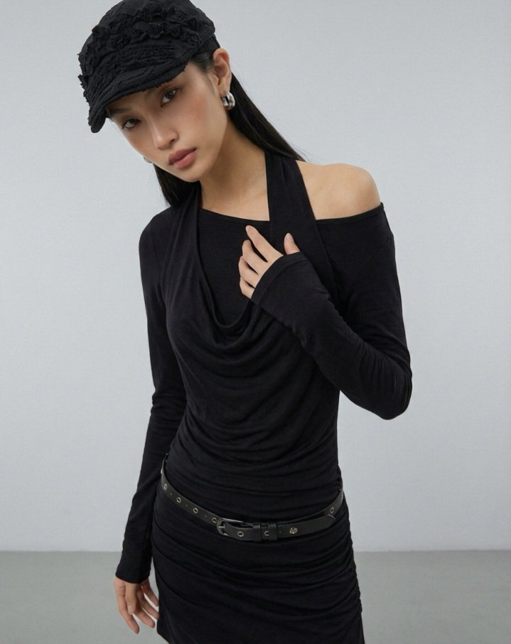 Drape Flare One-piece by Rare Closet for Women - view 1