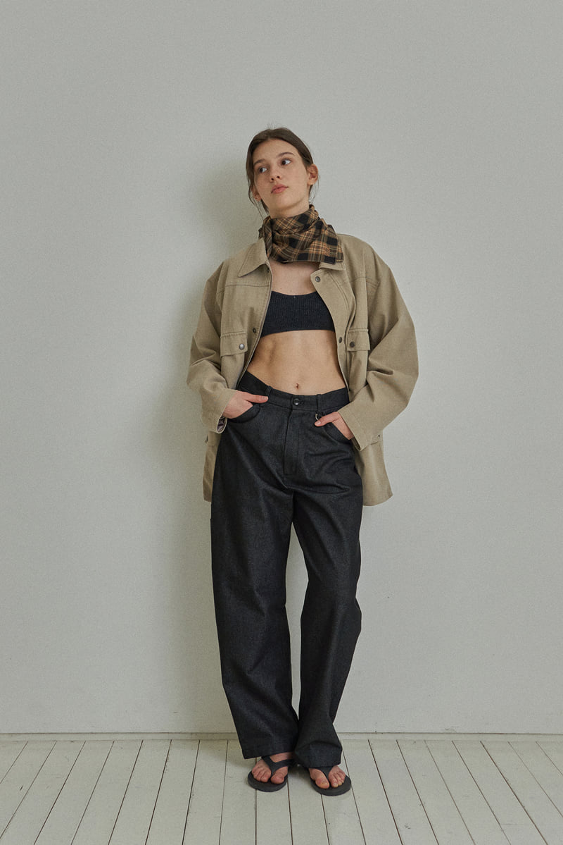 Reirai - Korean Women Fashion - #momslook - Cationic Pocket Safari - 7