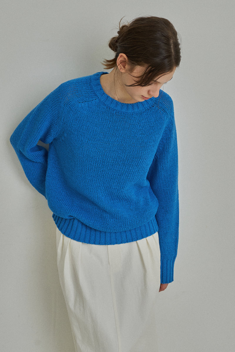 Reirai - Korean Women Fashion - #womensfashion - Soft Cotton Knit - 4