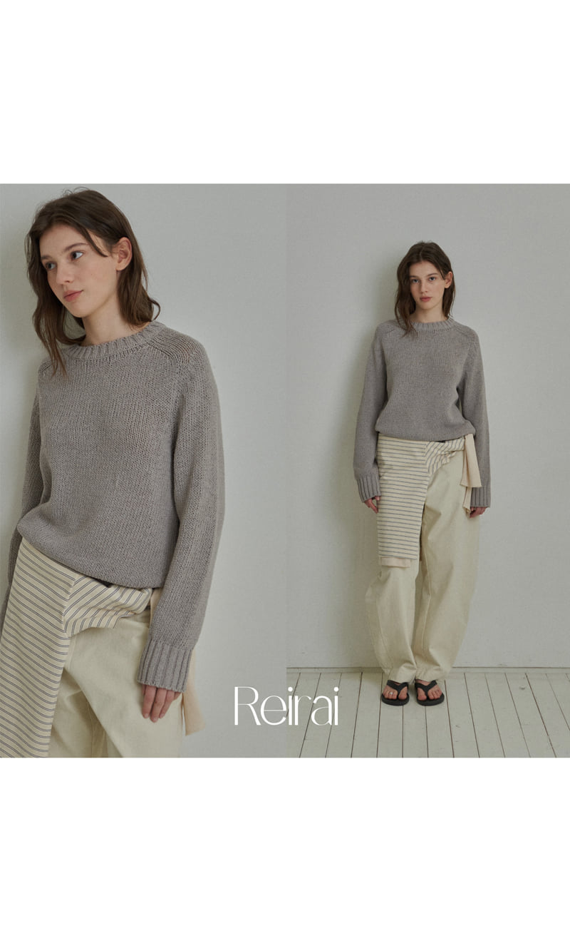Reirai - Korean Women Fashion - #momslook - Soft Cotton Knit - 3