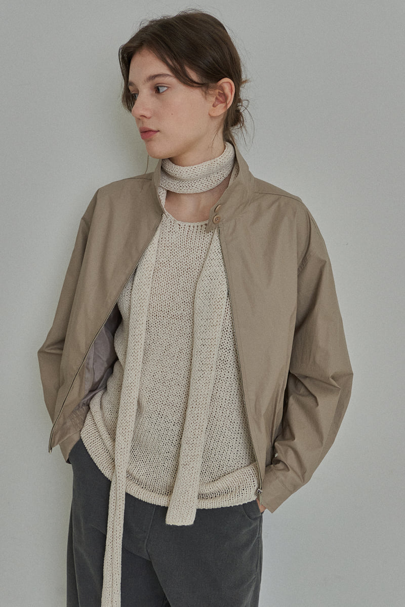 Reirai - Korean Women Fashion - #womensfashion - Coated Work Jumper - 4