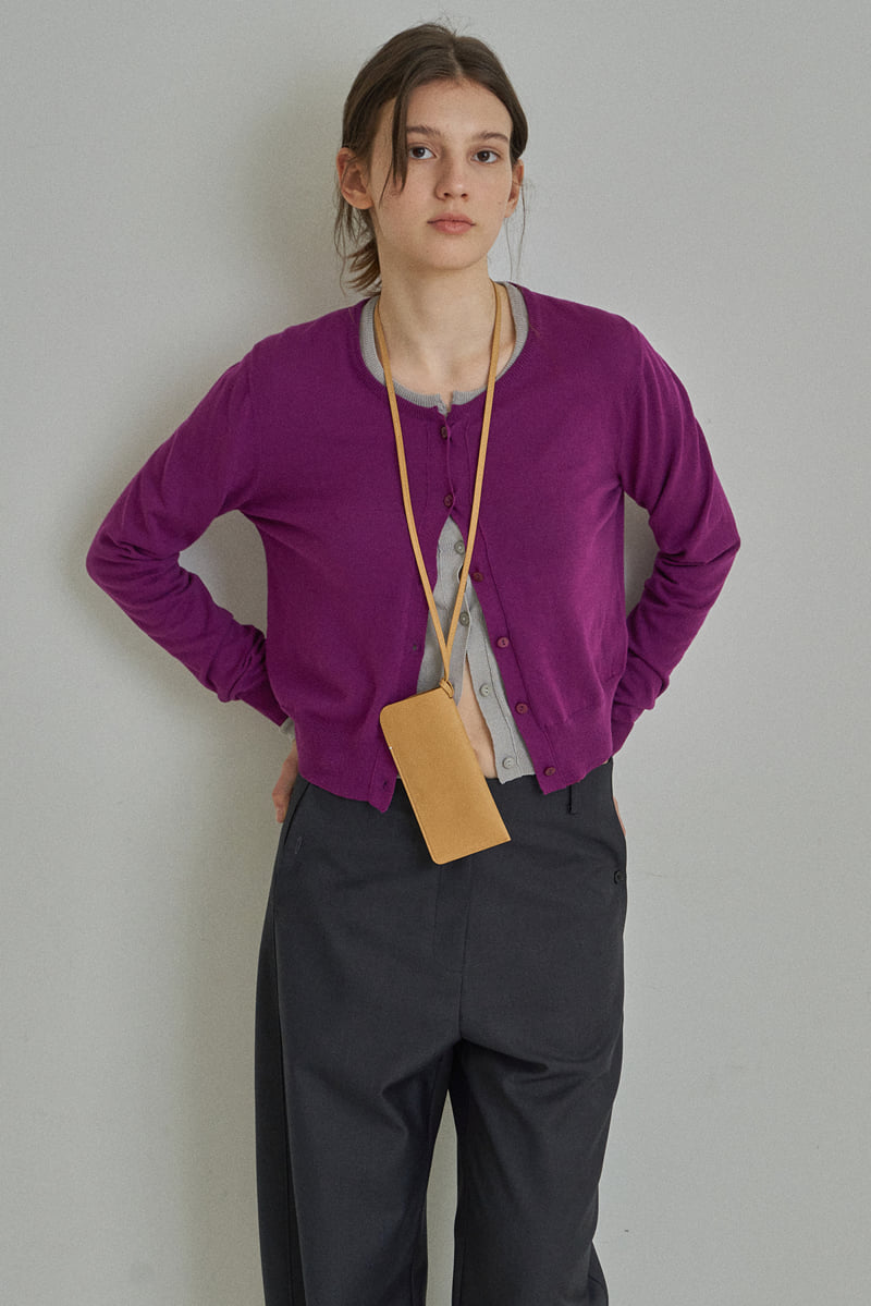 Reirai - Korean Women Fashion - #momslook - Water Cooling Cardigan - 5