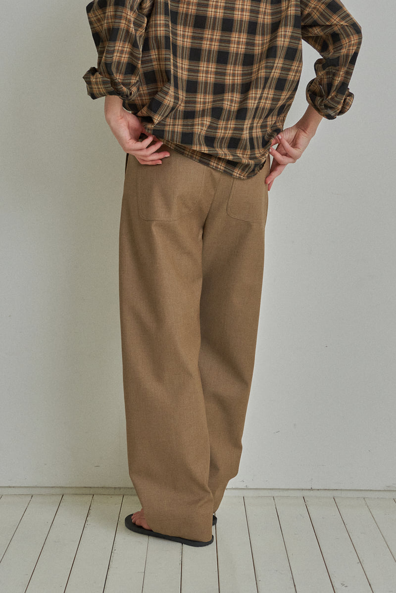 Reirai - Korean Women Fashion - #restrostyle - Side Pocket Pants - 7