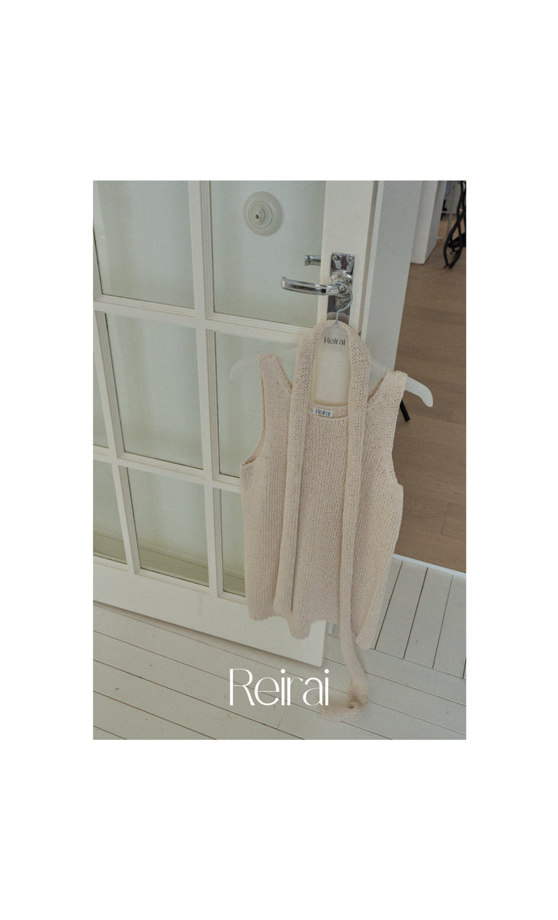 Reirai - Korean Women Fashion - #romanticstyle - Soap Muffler Sleeveless Set - 12