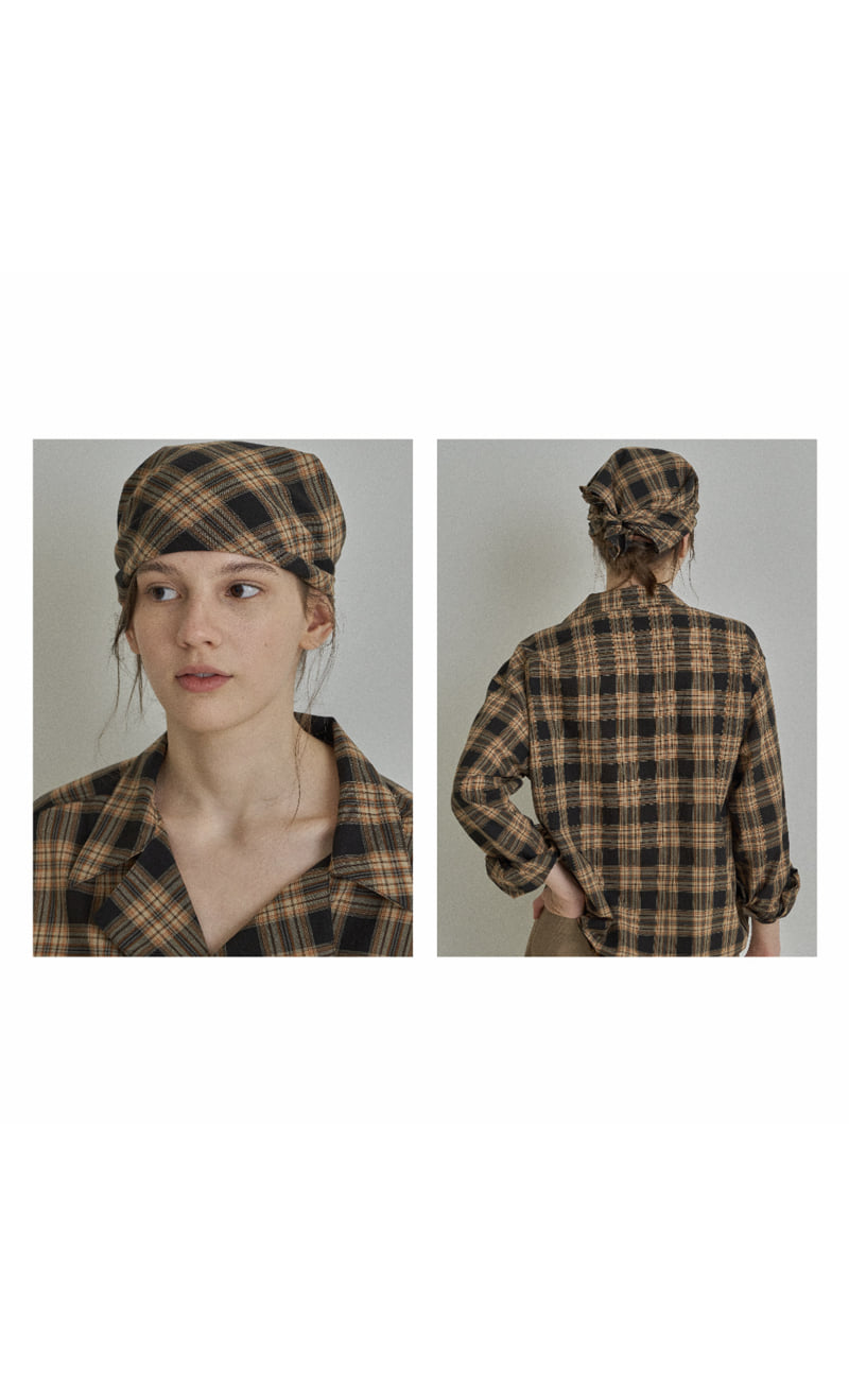 Reirai - Korean Women Fashion - #romanticstyle - Jane Check Shirt - 9