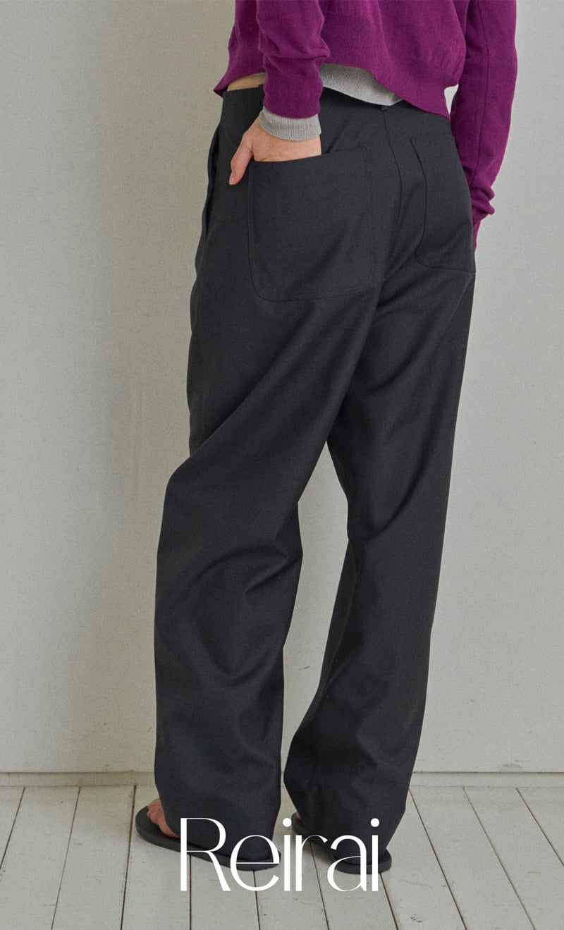 Reirai - Korean Women Fashion - #shopsmall - Side Pocket Pants - 9
