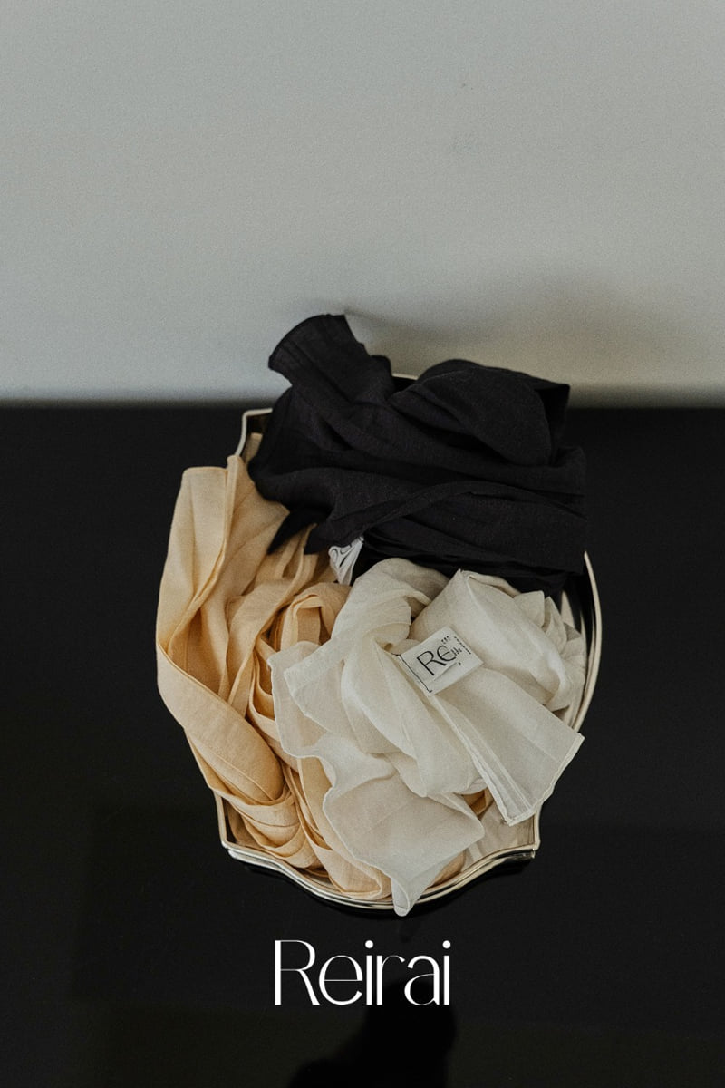 Reirai - Korean Women Fashion - #thatsdarling - Pleated Silk Scarf
