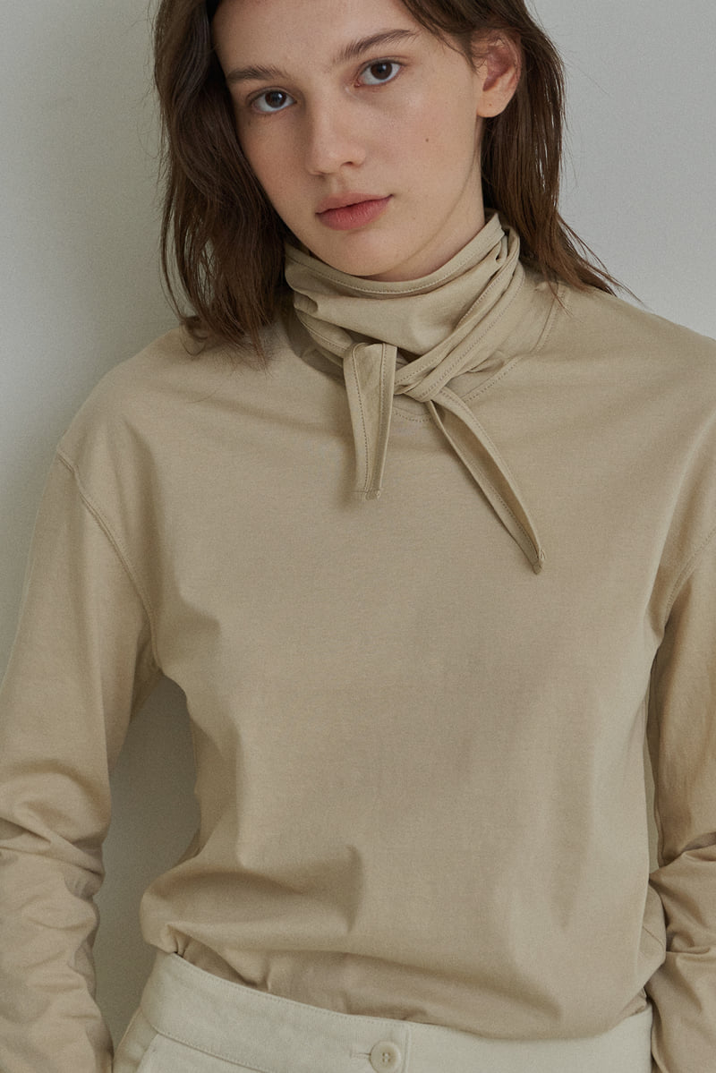Reirai - Korean Women Fashion - #thelittlethings - Maison Scarf Tee - 5