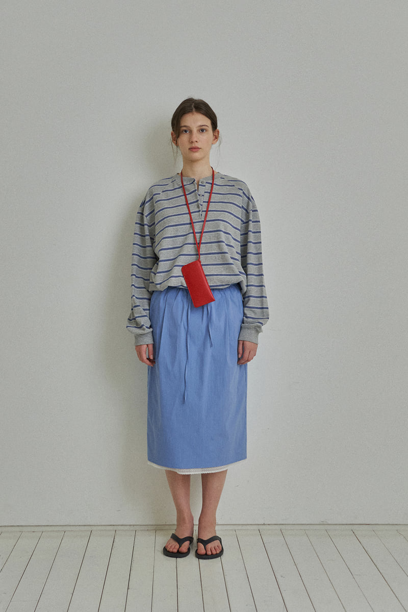 Reirai - Korean Women Fashion - #thelittlethings - Mu Lace Bending Skirt - 3