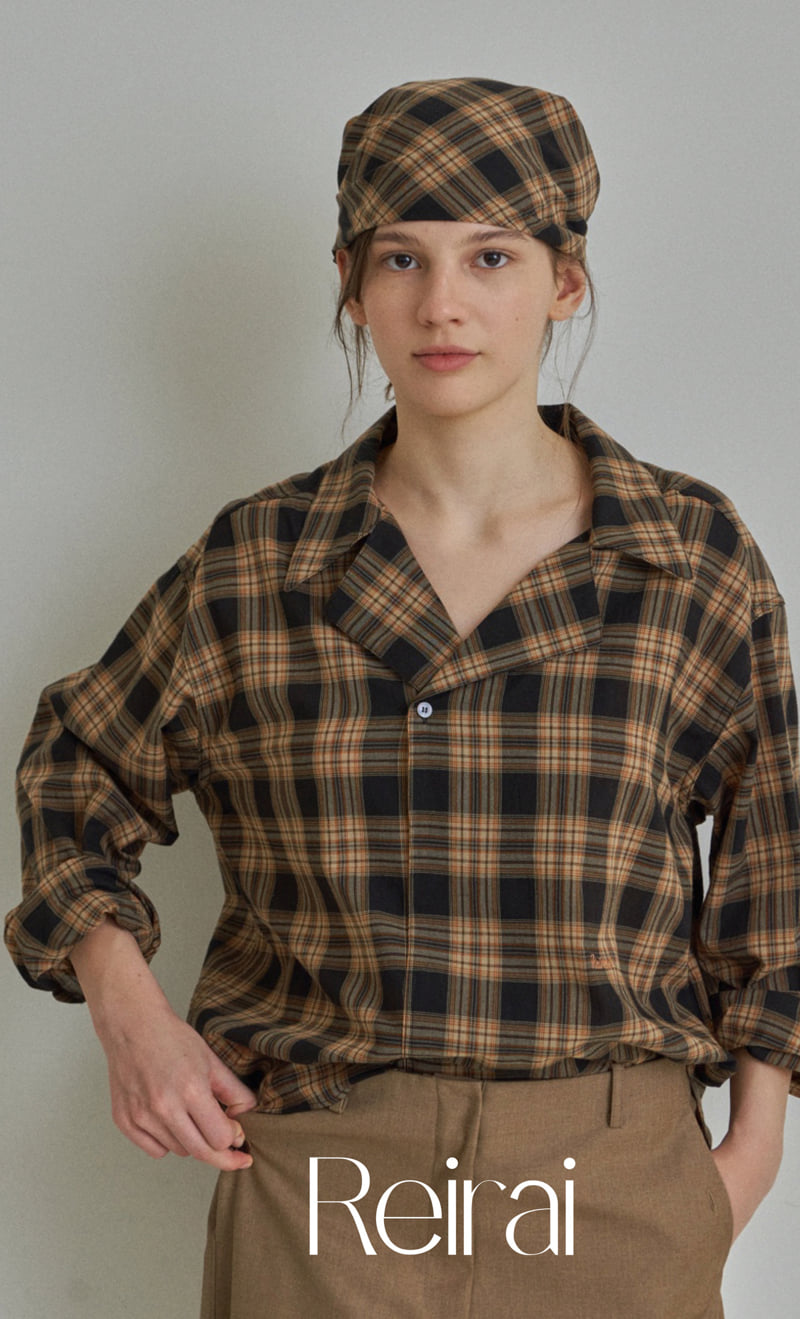Reirai - Korean Women Fashion - #thelittlethings - Jane Check Shirt - 12
