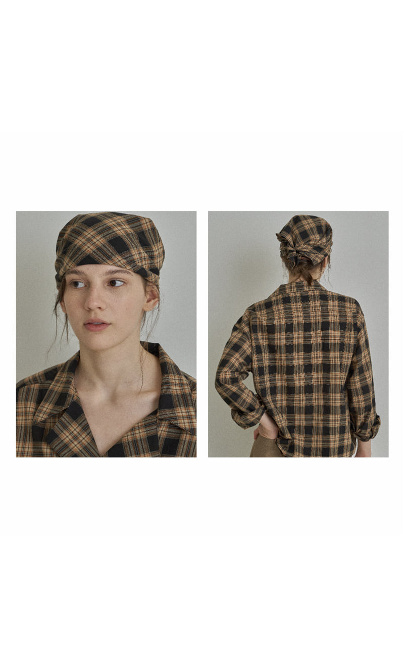 Reirai - Korean Women Fashion - #vintageinspired - RR Check Scarf - 6