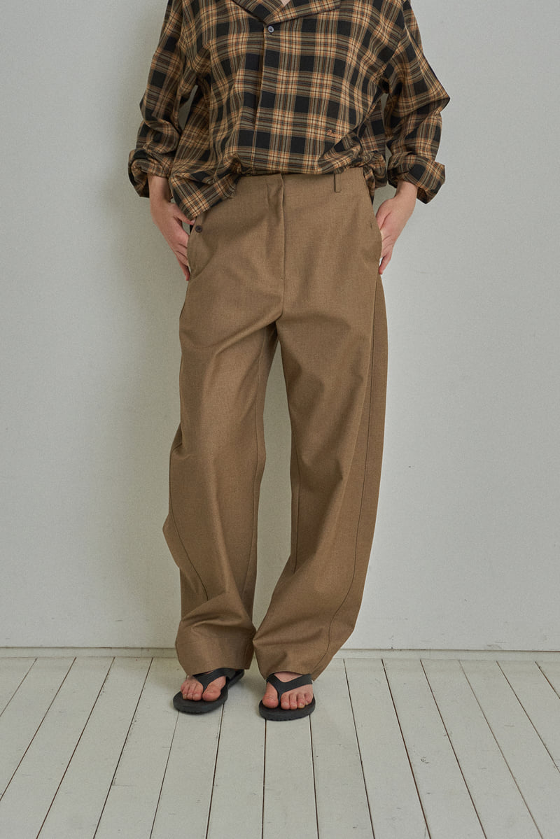Reirai - Korean Women Fashion - #vintagekidsstyle - Side Pocket Pants - 5