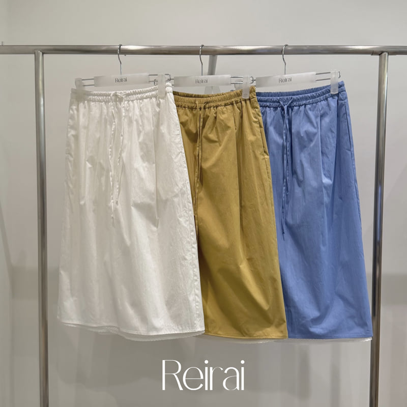 Reirai - Korean Women Fashion - #womensfashion - Mu Lace Bending Skirt - 11