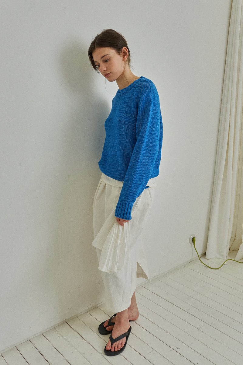 Reirai - Korean Women Fashion - #womensfashion - Pleated Silk Scarf - 10