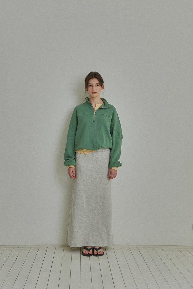 Reirai - Korean Women Fashion - #womensfashion - Clean Waffle Long Skirt - 2