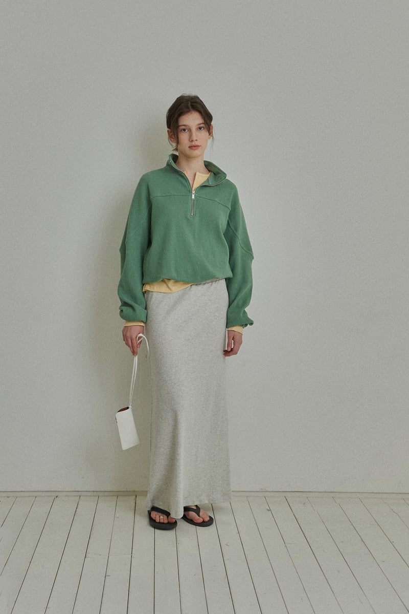 Reirai - Korean Women Fashion - #womensfashion - Clean Waffle Long Skirt - 6