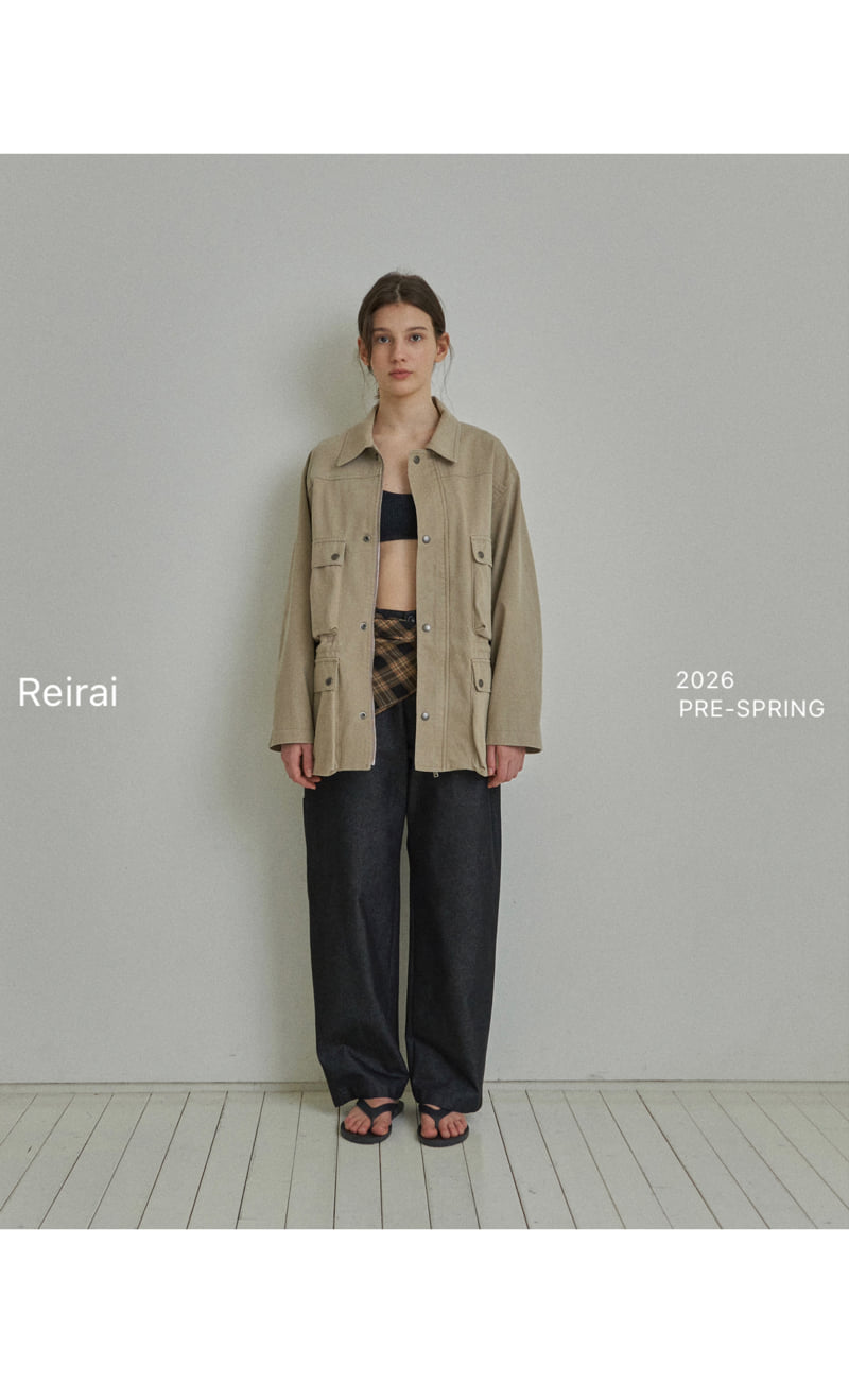 Reirai - Korean Women Fashion - #womensfashion - Cationic Pocket Safari - 6
