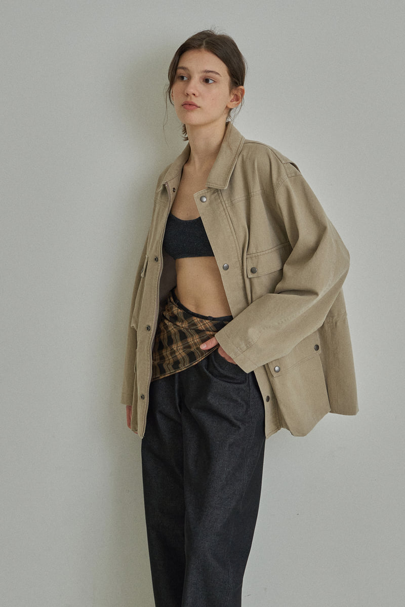 Reirai - Korean Women Fashion - #womensfashion - Cationic Pocket Safari - 8