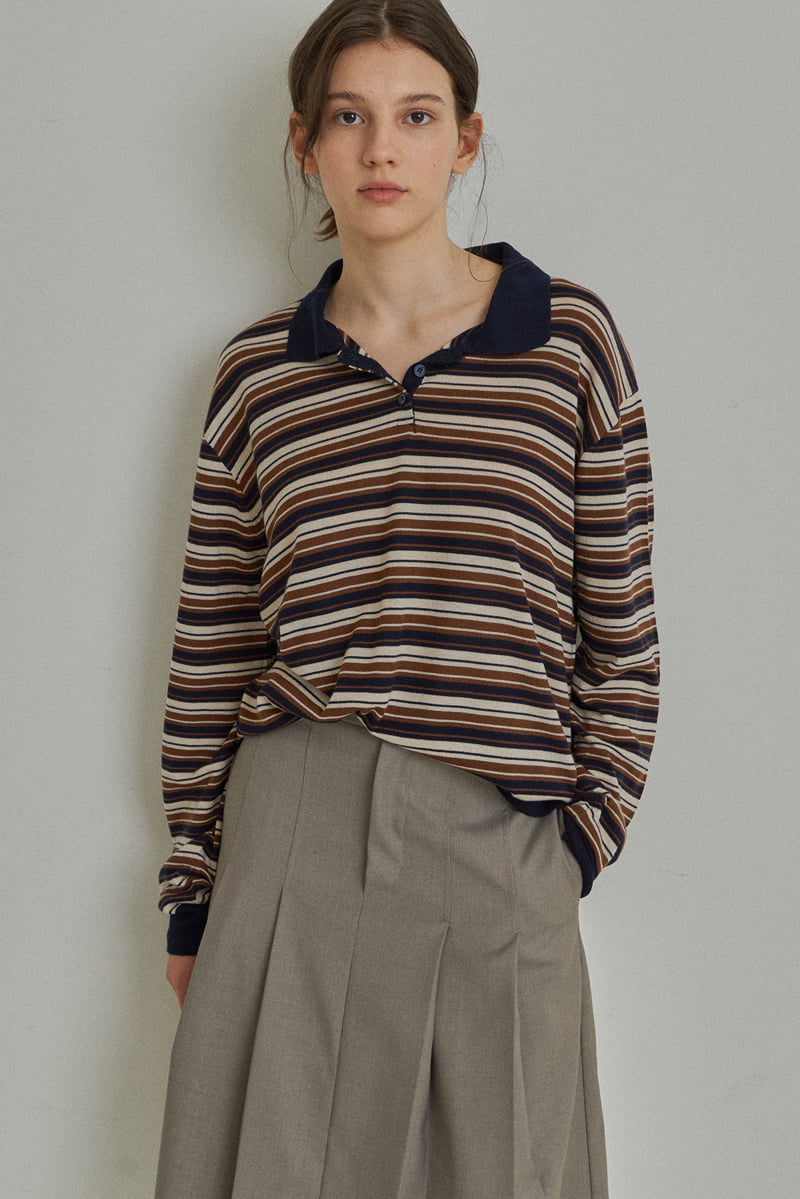 Reirai - Korean Women Fashion - #womensfashion - RR Striped Knit - 12
