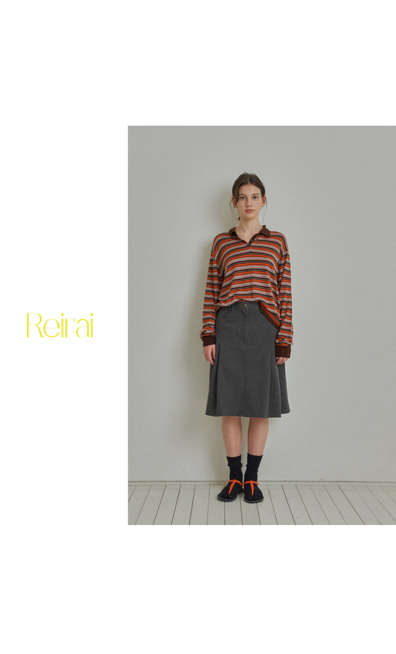 Reirai - Korean Women Fashion - #womensfashion - RR Striped Knit - 6