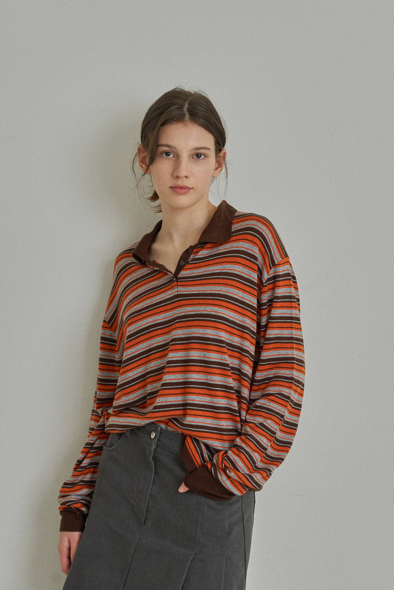 Reirai - Korean Women Fashion - #womensfashion - RR Striped Knit - 8