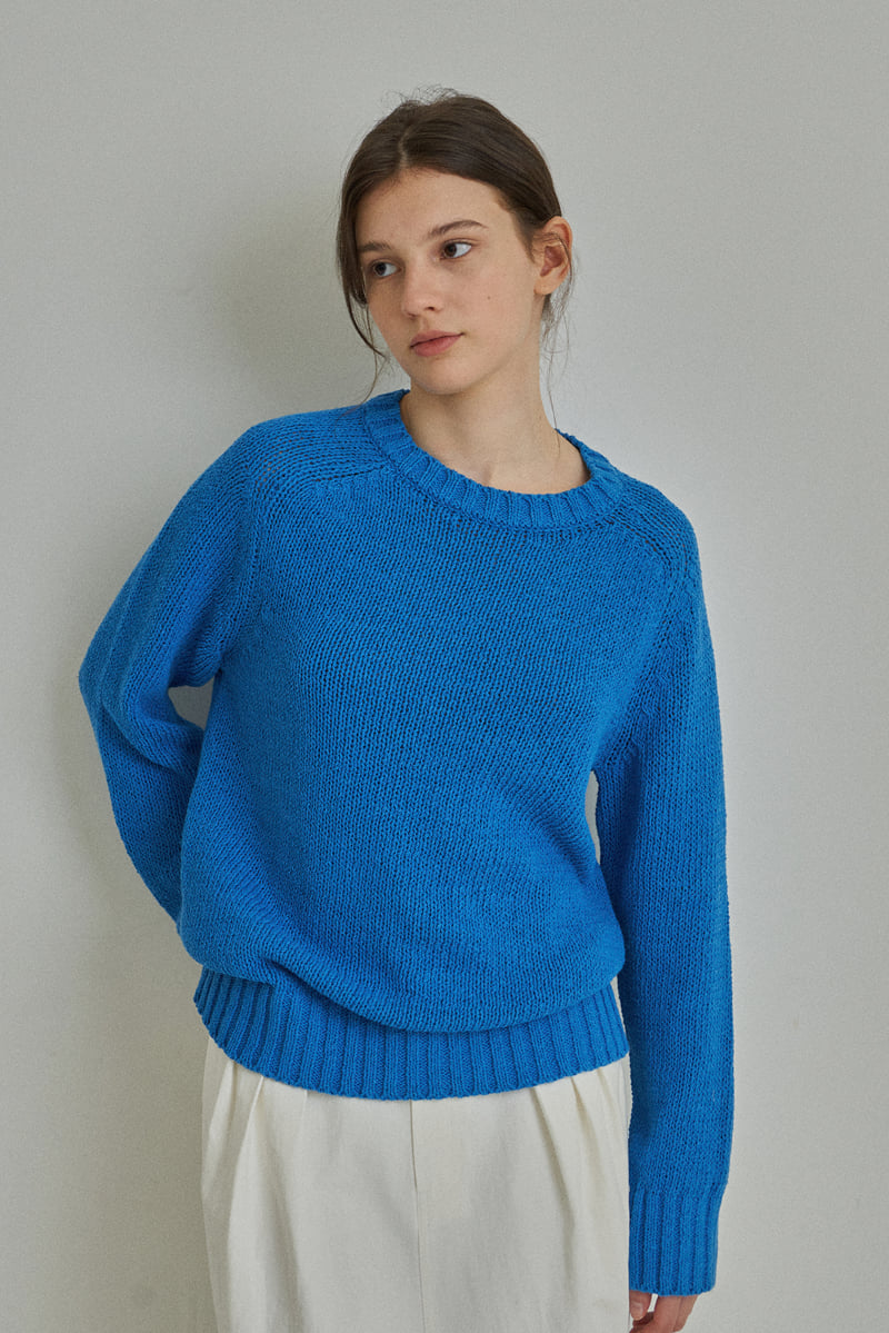 Reirai - Korean Women Fashion - #womensfashion - Soft Cotton Knit - 3