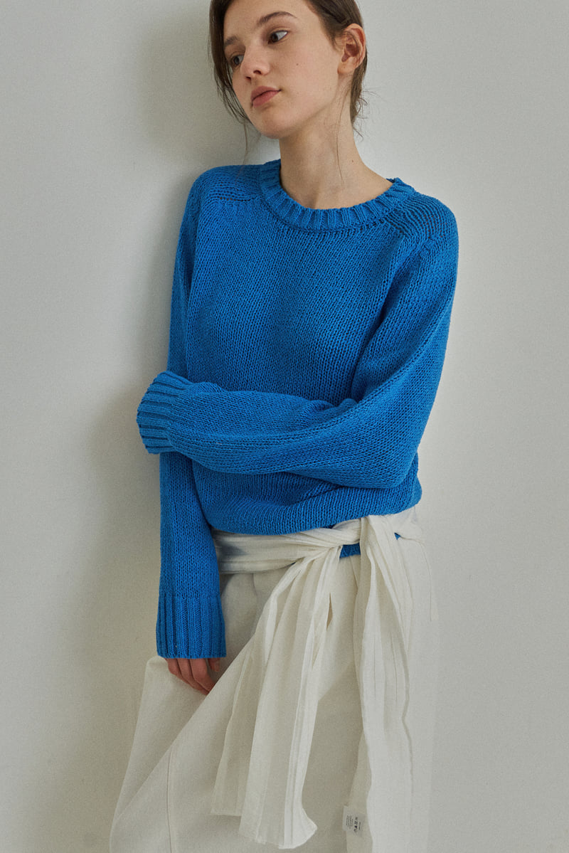 Reirai - Korean Women Fashion - #womensfashion - Soft Cotton Knit - 5