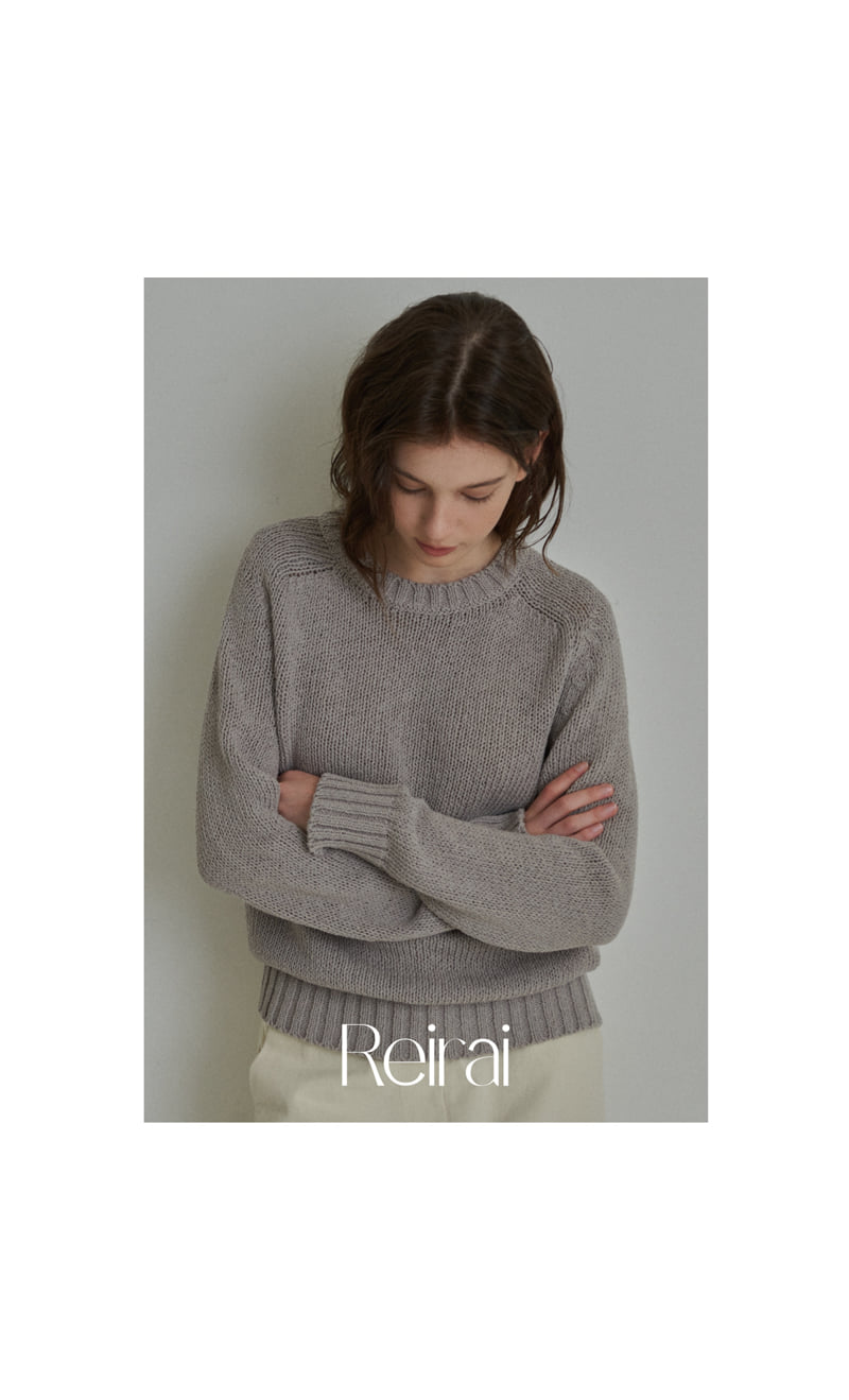 Reirai - Korean Women Fashion - #womensfashion - Soft Cotton Knit - 2