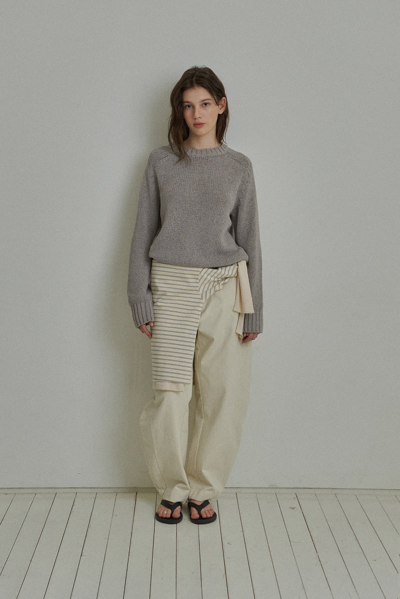 Reirai - Korean Women Fashion - #momslook - Soft Cotton Knit - 4