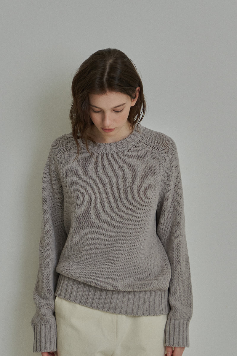 Reirai - Korean Women Fashion - #womensfashion - Soft Cotton Knit - 6