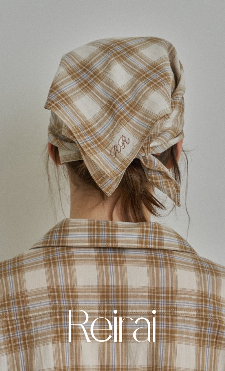 Reirai - Korean Women Fashion - #womensfashion - RR Check Scarf