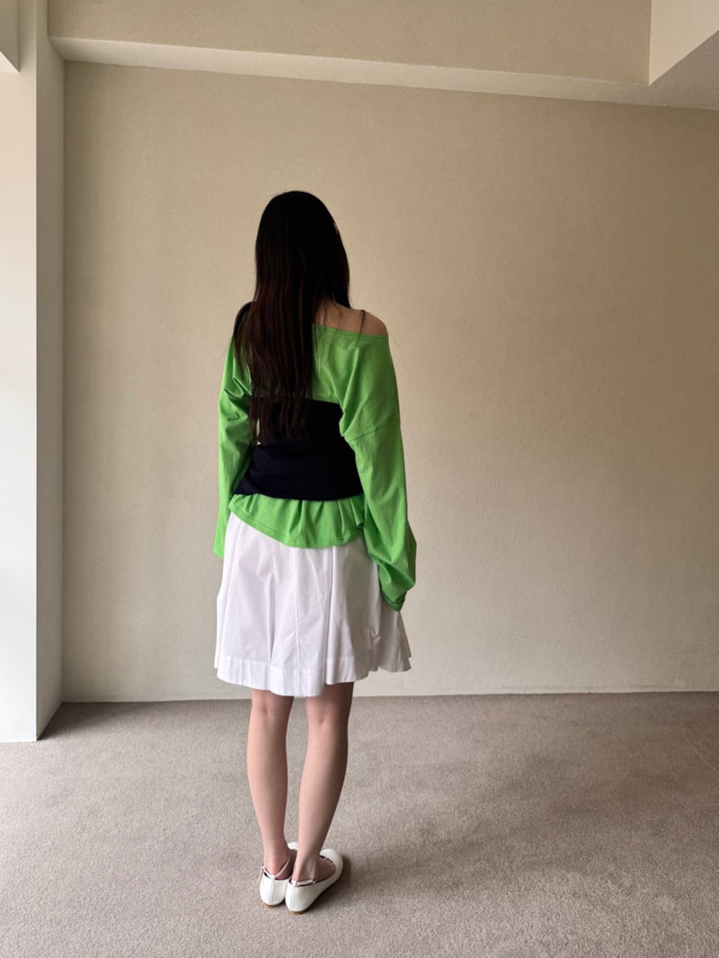 Roomk - Korean Women Fashion - #momslook - Stripe Tee - 7