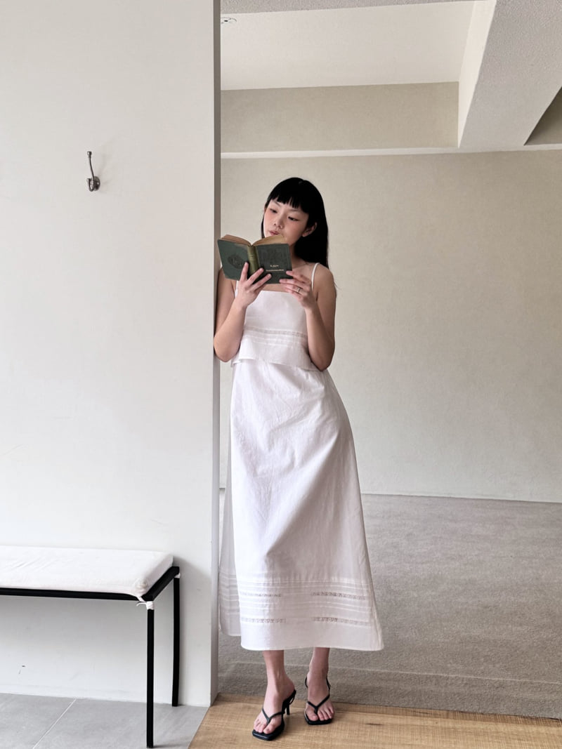 Roomk - Korean Women Fashion - #momslook - Double Layer One-piece - 5