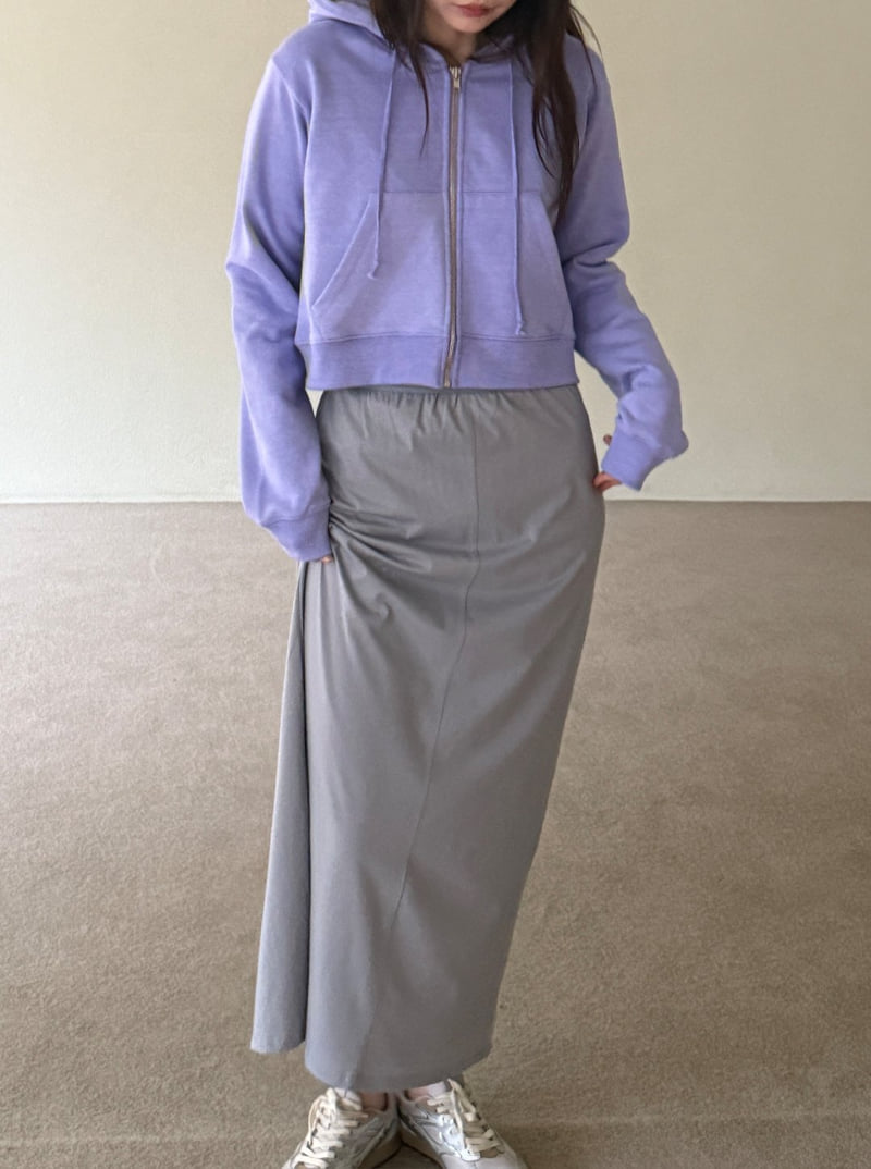 Roomk - Korean Women Fashion - #momslook - Pigment Hoodie Jumper - 10
