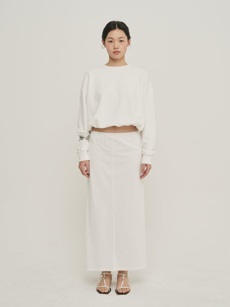 Roomk - Korean Women Fashion - #momslook - String Sweatshirt - 10